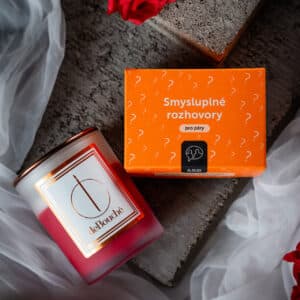 Valentýnský rituál - Smysluplné rozhovory + svíčka deBouché